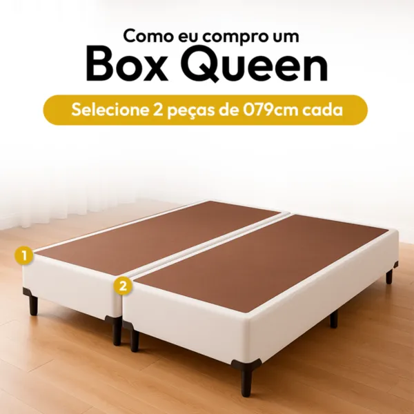 BASE CAMA BOX  KORANO MARROM