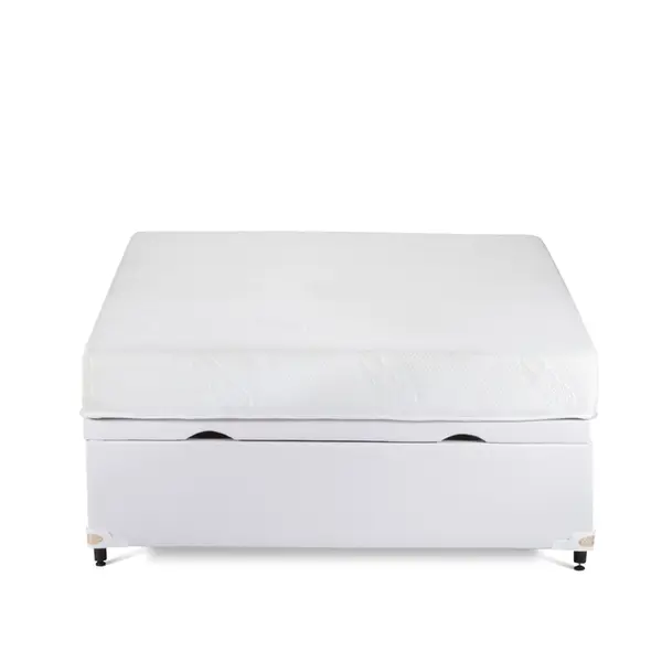 Cama Box Baú + Colchão na Caixa Smart Comfort Firme (5 Anos de Garantia)