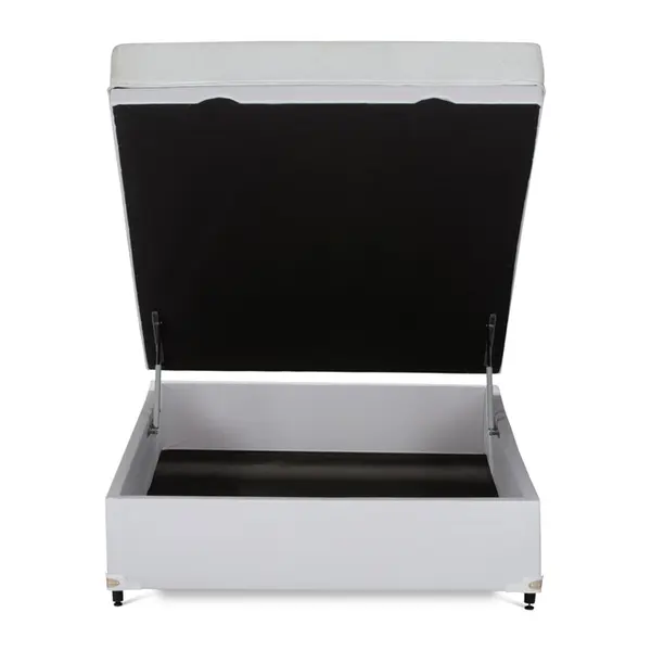 Cama Box Baú + Colchão na Caixa Smart Comfort Firme (5 Anos de Garantia)