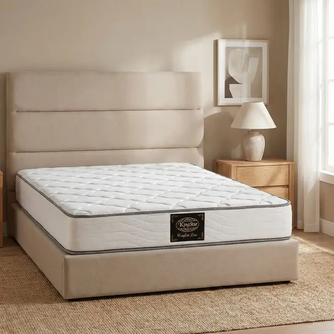 Colchão King Star Macio Molas Ensacadas Comfort Line