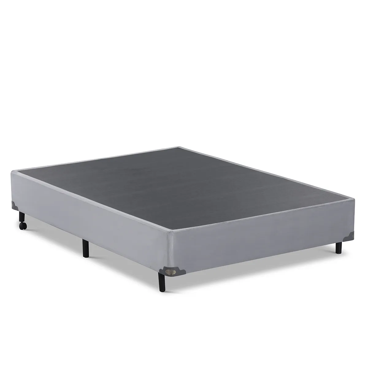 BASE CAMA BOX VELUDO ALUMÍNIO