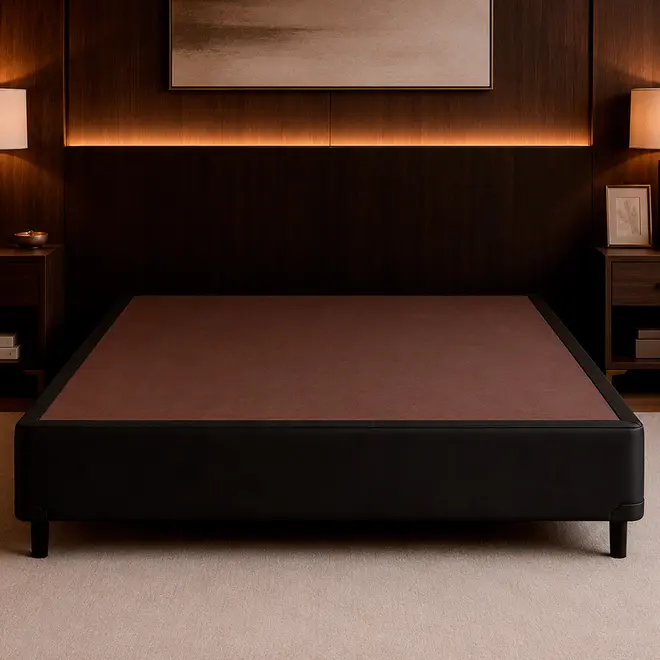 Base Cama Box Korano Preto King Star