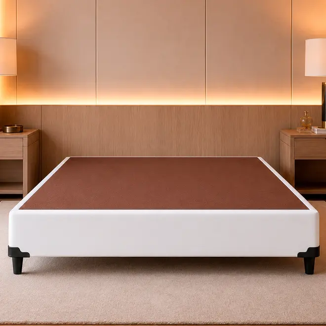 Base Cama Box Korano Branco King Star