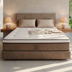 Colchão King Star Firme Molas Ensacadas Cashemire Desert
