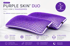 Travesseiro Duo Air Purple