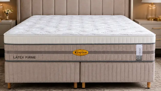 Conjunto Cama Box President Molas Ensacadas | King Star