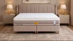 Colchão King Star Látex Firm Molas Ensacadas com Base Box