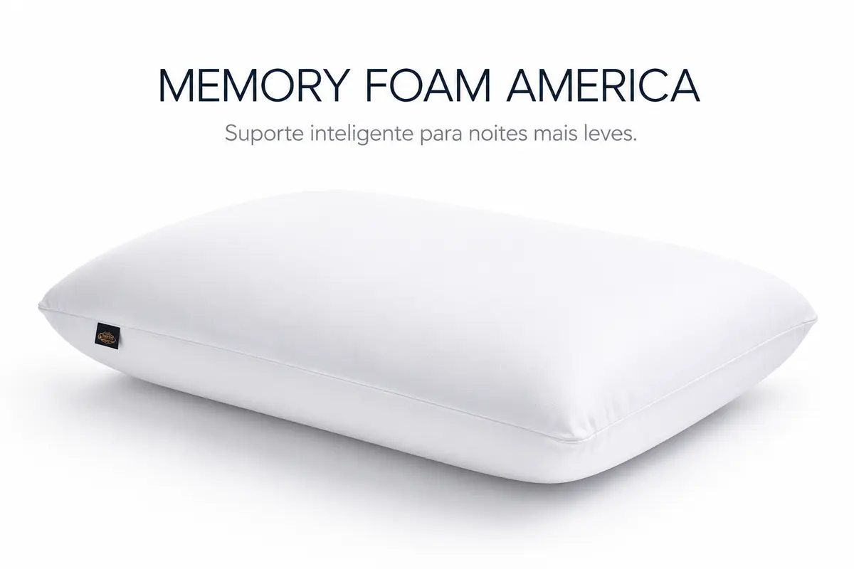 Travesseiro King Star Memory Foam Premium
