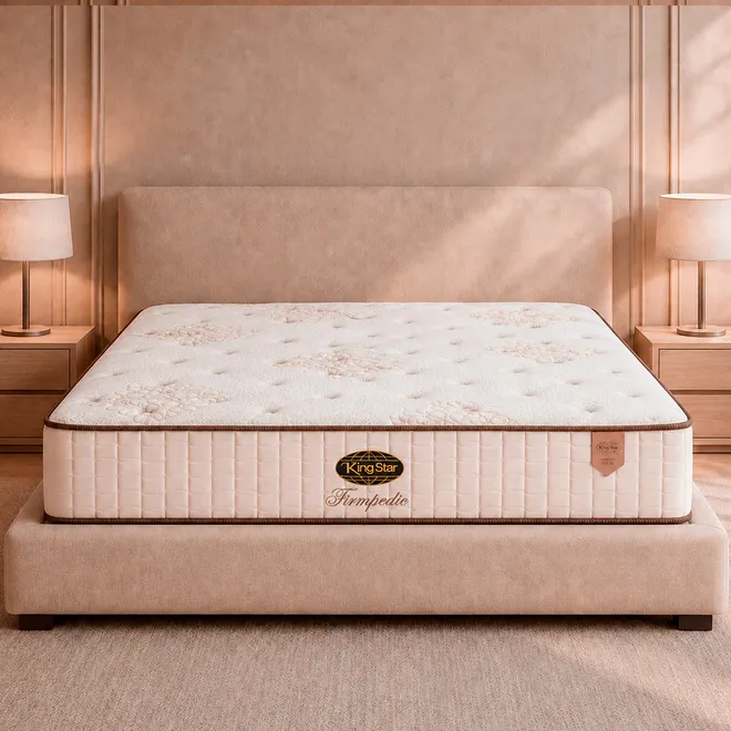 Colchão King Star Firme Molas Ensacadas Firmpedic Desert