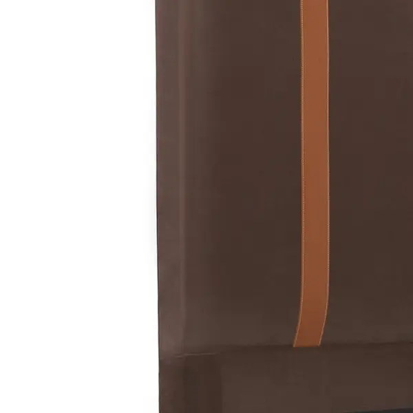 Cabeceira King Star Horus Veludo Chocolate