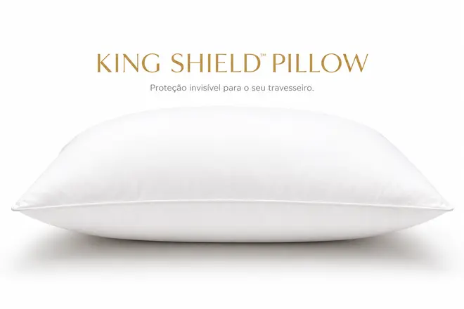 KING SHIELD Pillow Guard Protecao Premium Impermeavel