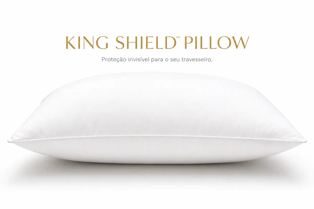 KING SHIELD Pillow Guard Protecao Premium Impermeavel