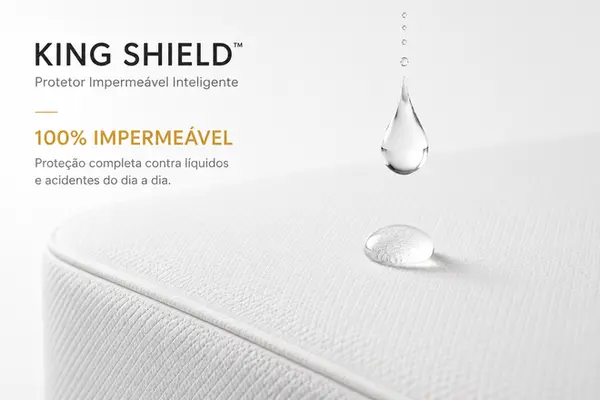 KING SHIELD Premium Protetor Impermeavel Inteligente