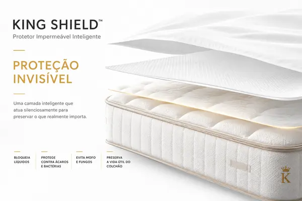 KING SHIELD Premium Protetor Impermeavel Inteligente