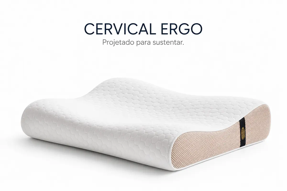 Travesseiro Cervical Ergo Premium