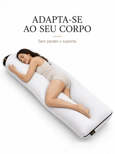 BODY HUG Conforto que abraca voce a noite inteira