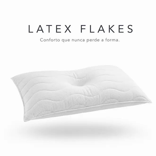 Travesseiro Latex Flakes