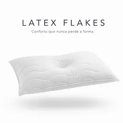 Travesseiro Latex Flakes