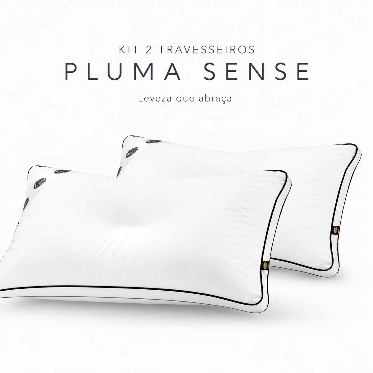 Travesseiro Pluma Sense Duo