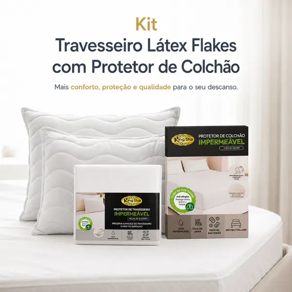 Kit Descanso Completo Latex Flakes